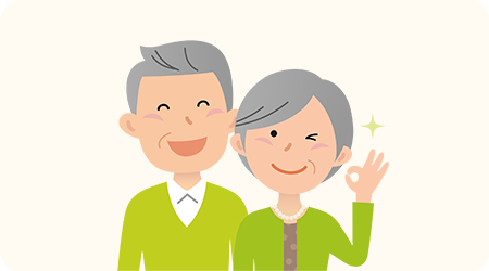 夫婦だけでお墓に入りたいイラスト